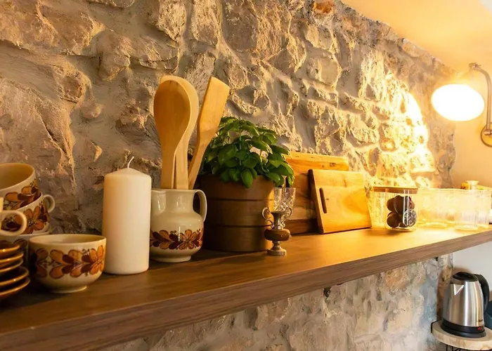 Casa Kamik-19th Century Stone House 50 M From Sea Vila *